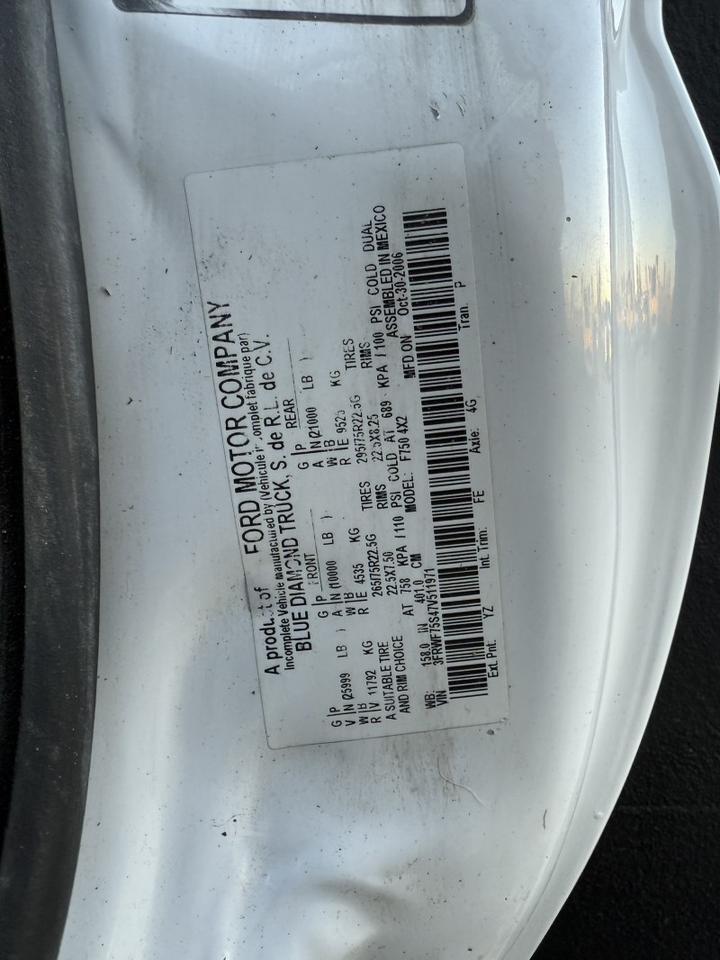 2007 Ford F-750 Utility w/ 84068H Auto Crane Collinsville OK