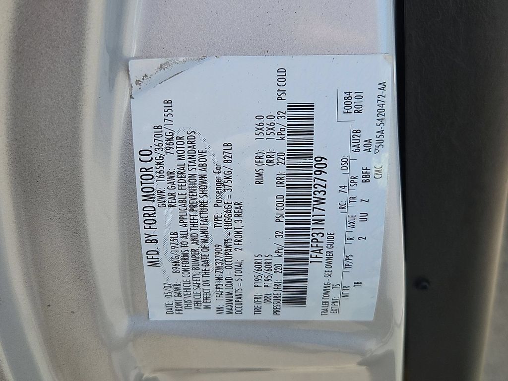 2007 Ford Focus S Gresham OR
