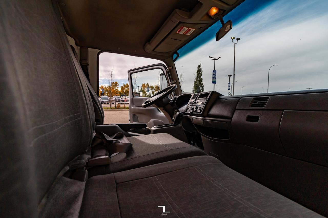 2007 Ford LCF 550 Regular Cab Diesel 16 Ft. Flat Bed Red Deer AB