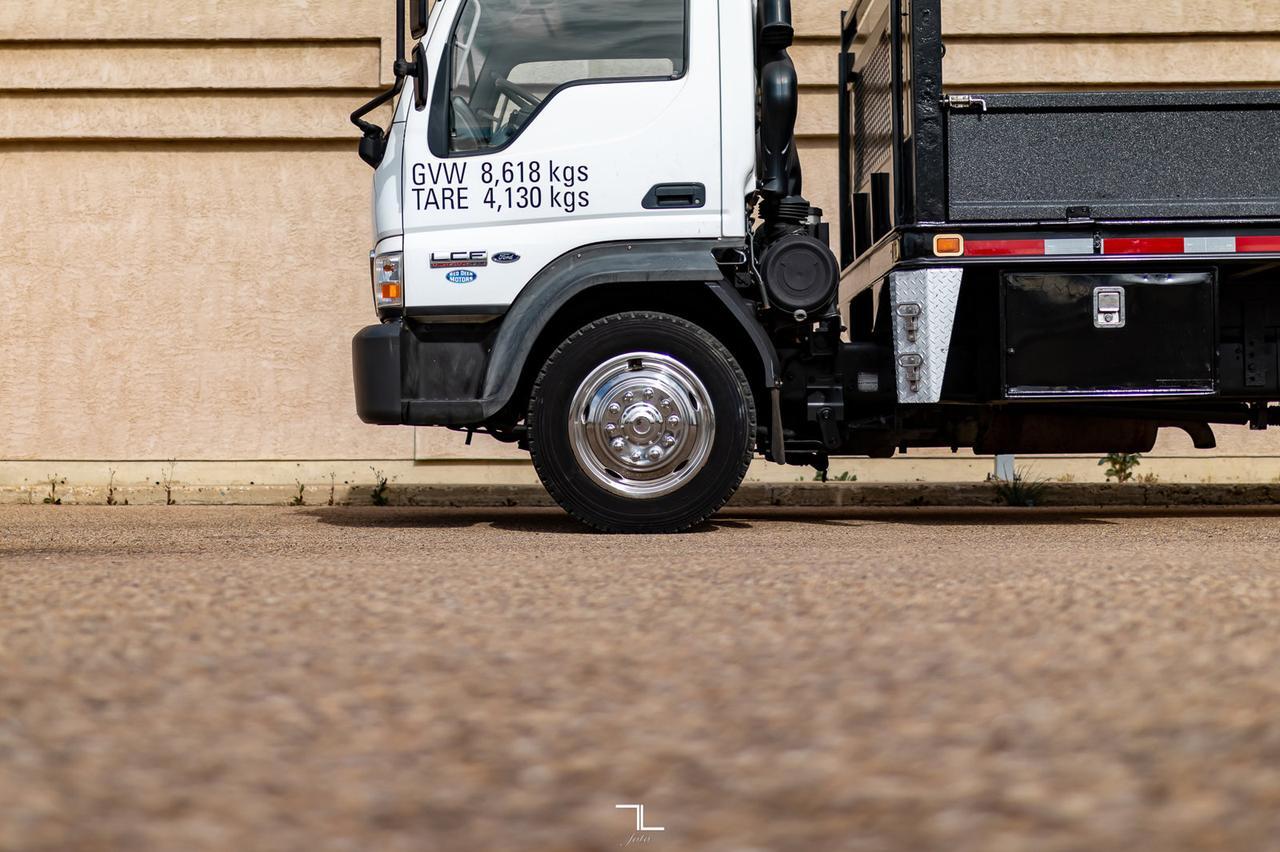 2007 Ford LCF 550 Regular Cab Diesel 16 Ft. Flat Bed Red Deer AB