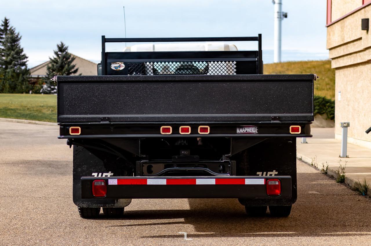 2007 Ford LCF 550 Regular Cab Diesel 16 Ft. Flat Bed Red Deer AB