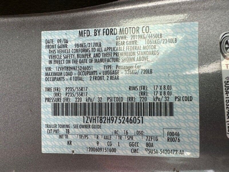 2007 Ford MUSTANG GT PREMIUM LOW MILES COLD AC BODYKIT RUNS GREAT Sarasota FL