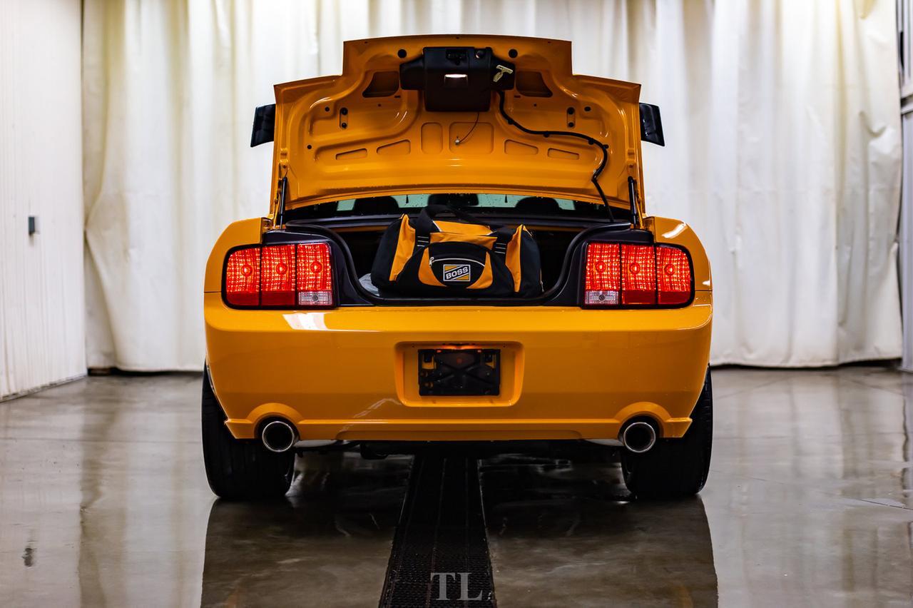 2007 Ford Mustang Boss GT Manual Leather Foose Wheels Red Deer AB