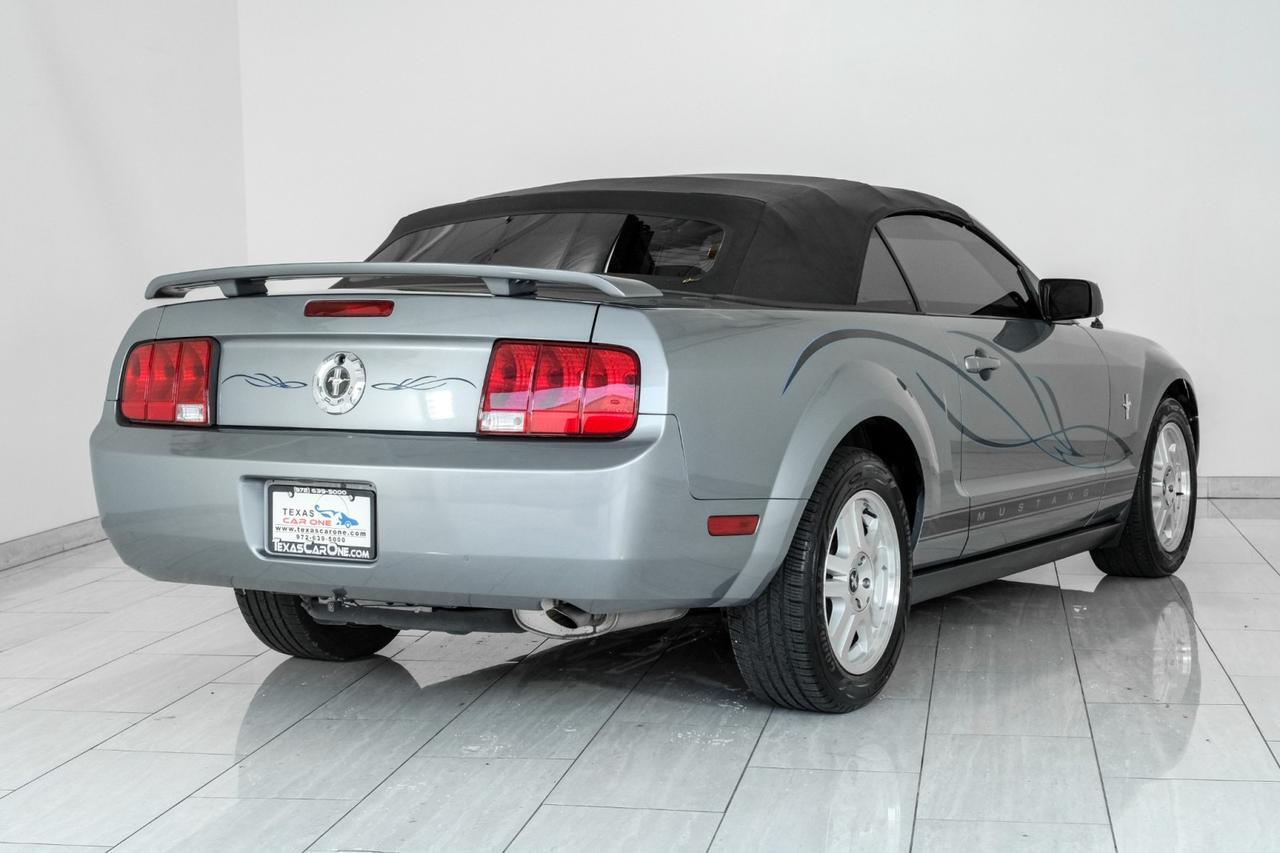 2007 Ford Mustang Convertible DELUXE AUTOMATIC LEATHER SEATS REAR CAMERA CRUISE CONTROL ALLOY WHEELS Carrollton TX