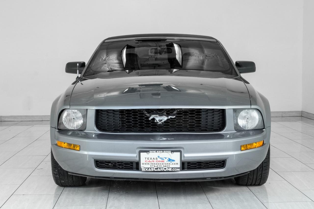 2007 Ford Mustang Convertible DELUXE AUTOMATIC LEATHER SEATS REAR CAMERA CRUISE CONTROL ALLOY WHEELS