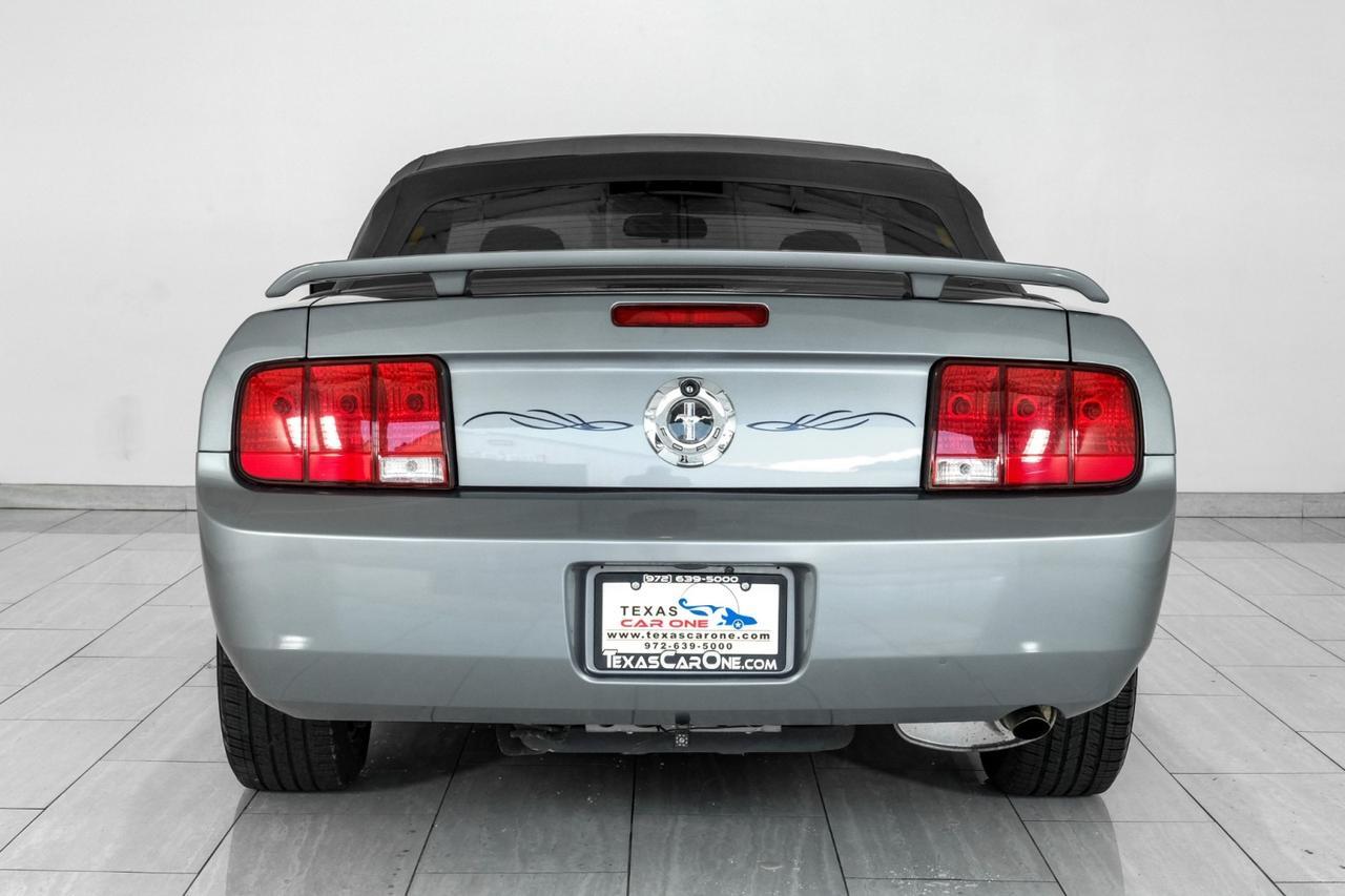 2007 Ford Mustang Convertible DELUXE AUTOMATIC LEATHER SEATS REAR CAMERA CRUISE CONTROL ALLOY WHEELS Carrollton TX