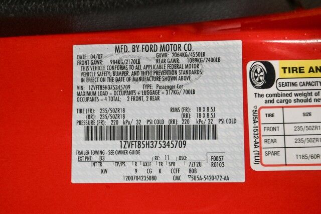 2007 Ford Mustang GT Premium 2dr Chicago IL