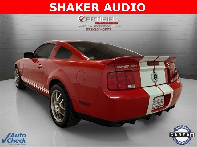 2007 Ford Mustang Shelby GT500 Dallas TX