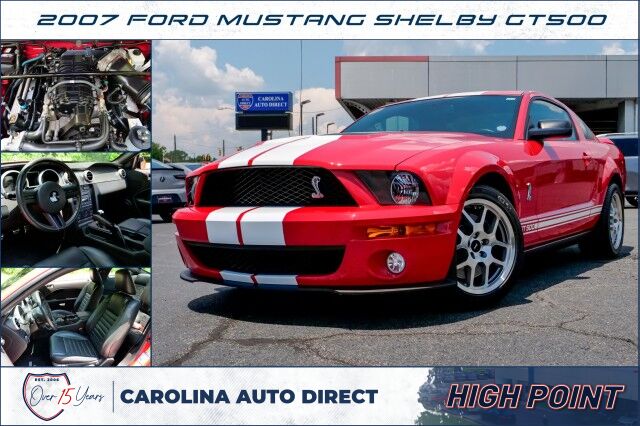 2007 Ford Mustang Shelby GT500 / Supercharged V8 / Manual! High Point NC