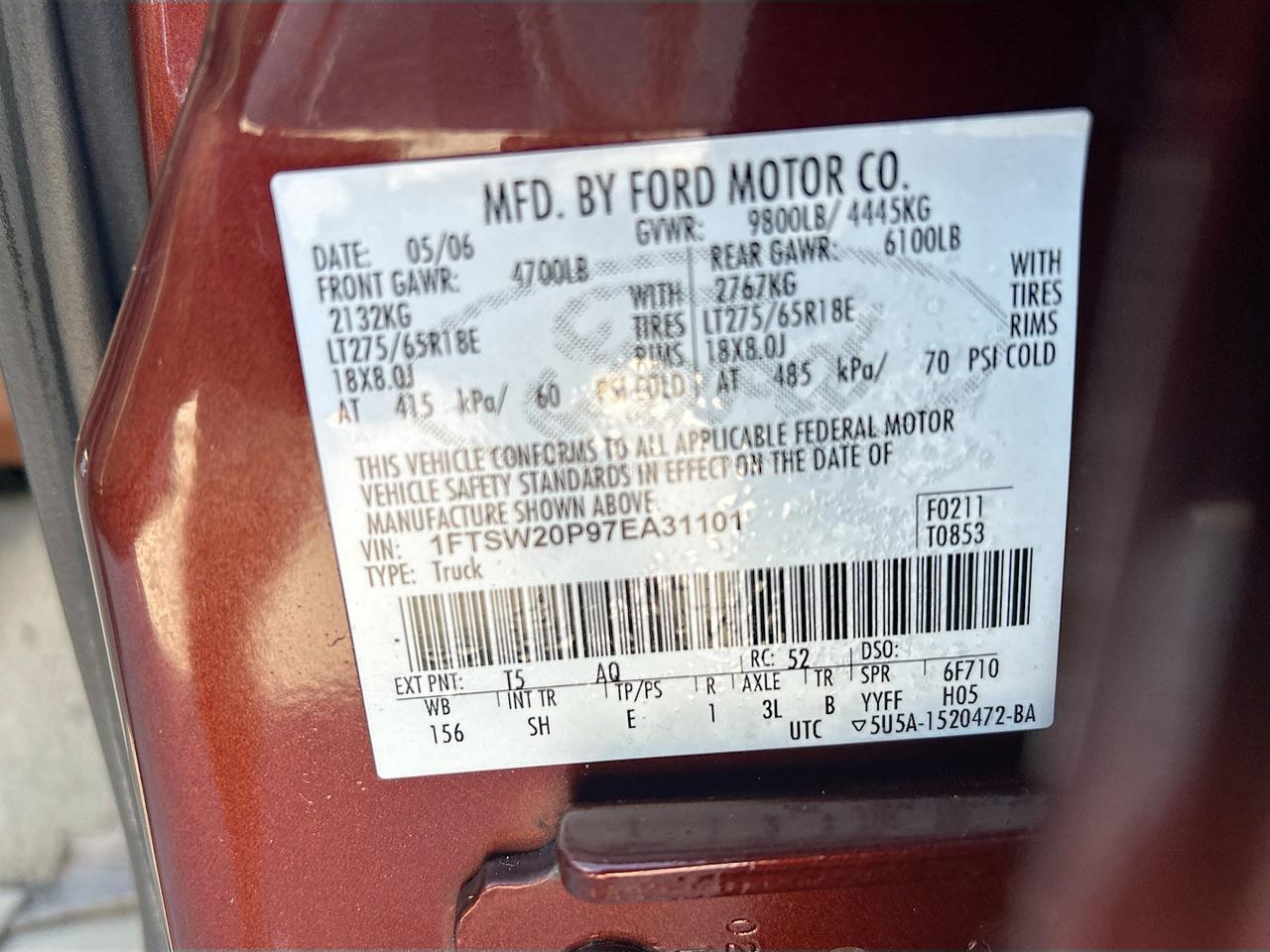 2007 Ford Super Duty F-250 2WD Crew Cab King Ranch Venice FL