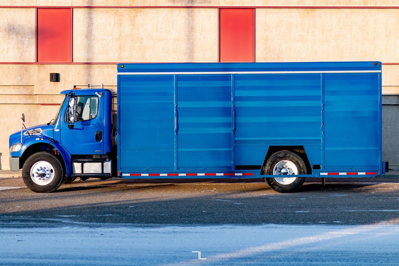 2007 Freightliner M2 106 Business Class Beverage Bottle Truck Red Deer AB