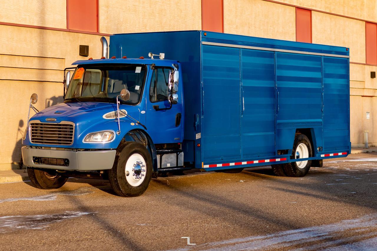 2007 Freightliner M2 106 Business Class Beverage Bottle Truck Red Deer AB