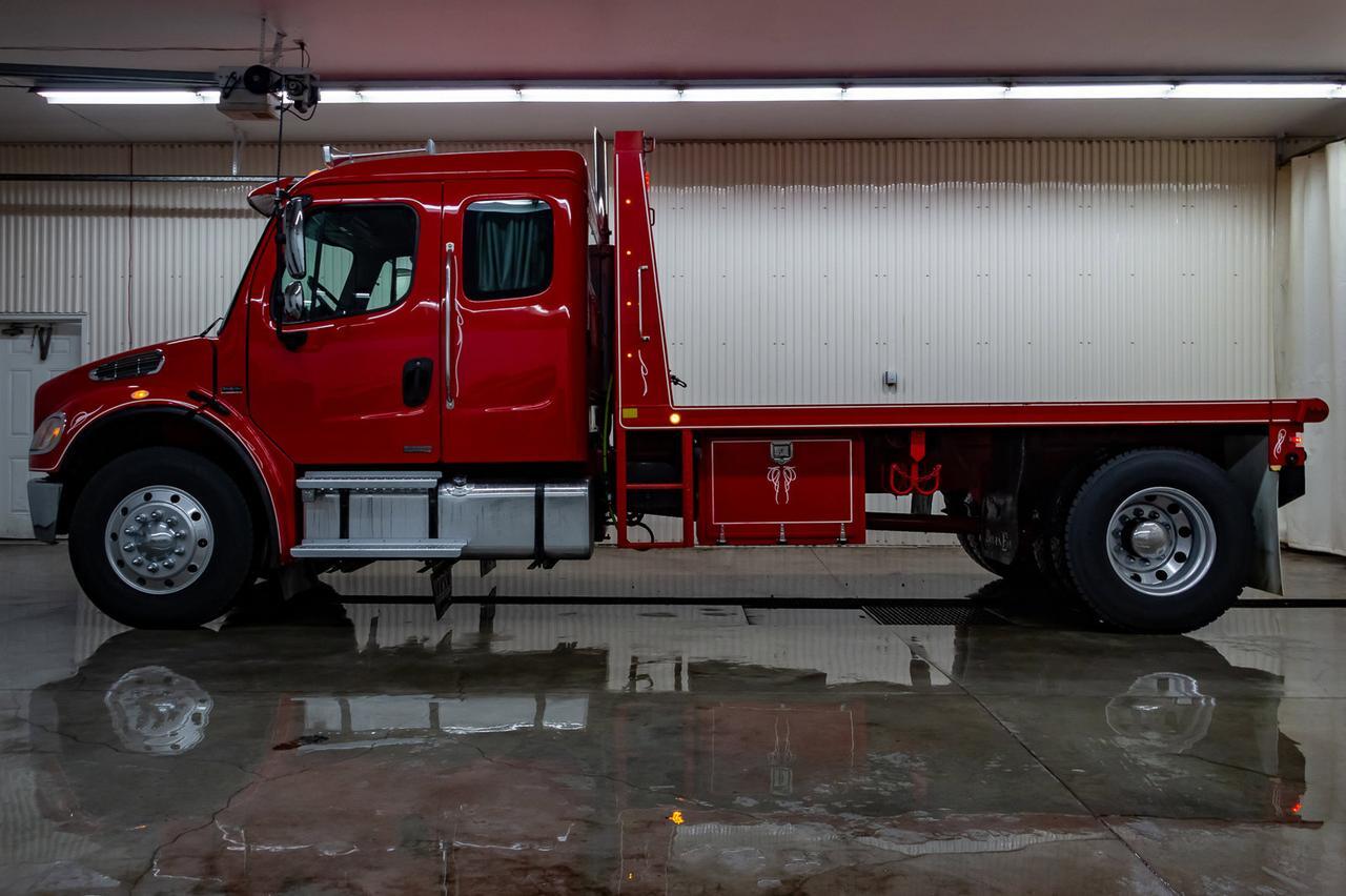 2007 Freightliner M2 106 S/A Sleeper Deck Truck Red Deer AB