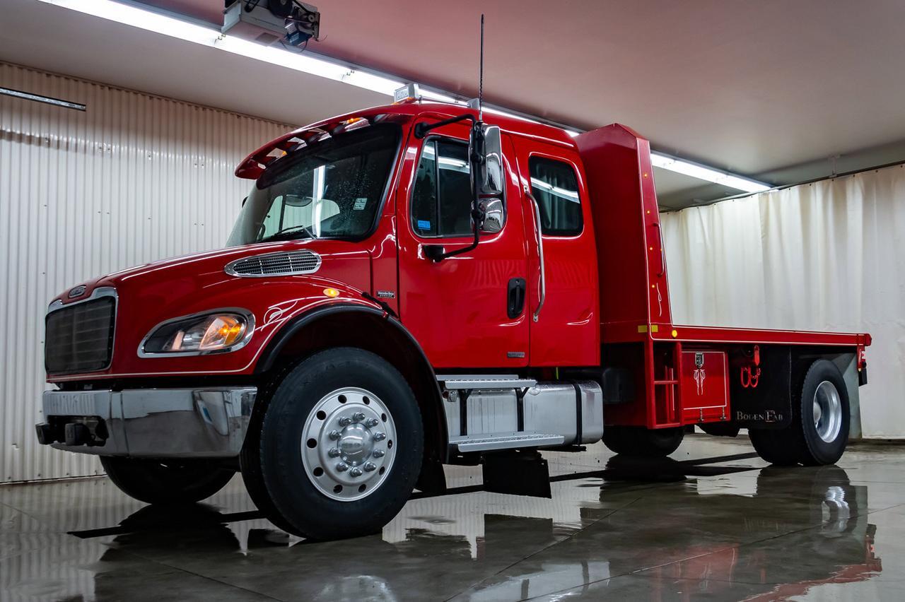 2007 Freightliner M2 106 S/A Sleeper Deck Truck Red Deer AB