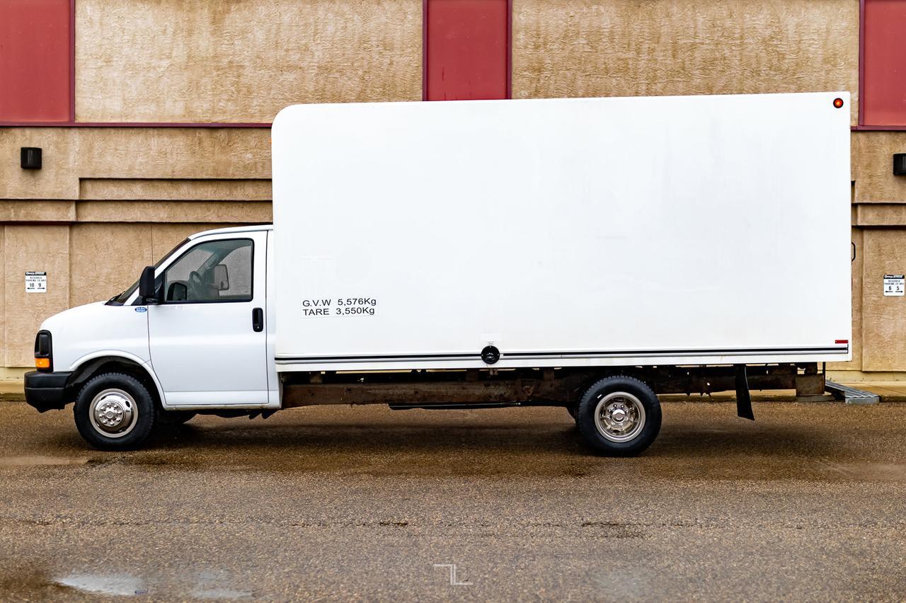 2007 GMC Savana 3500 Cube Van Red Deer AB
