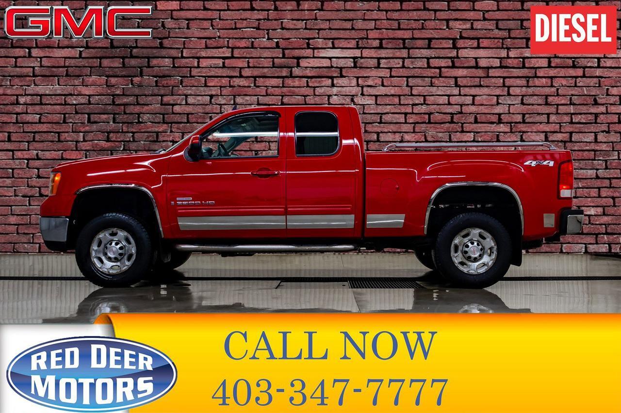 2007 GMC Sierra 2500HD 4x4 Ext. Cab SLT Diesel Leather