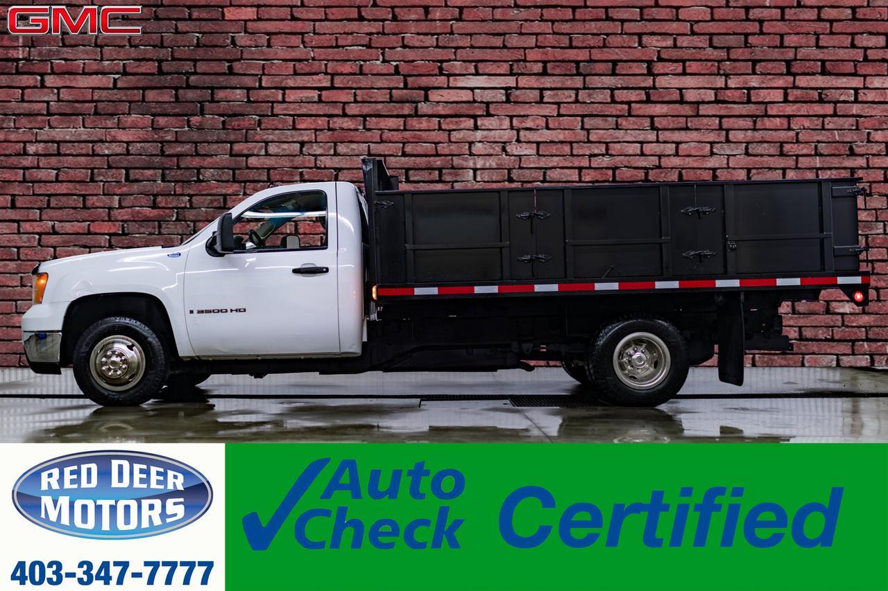 2007 GMC Sierra 3500HD 4x4 Reg Cab SLE 12 Ft Dump Deck