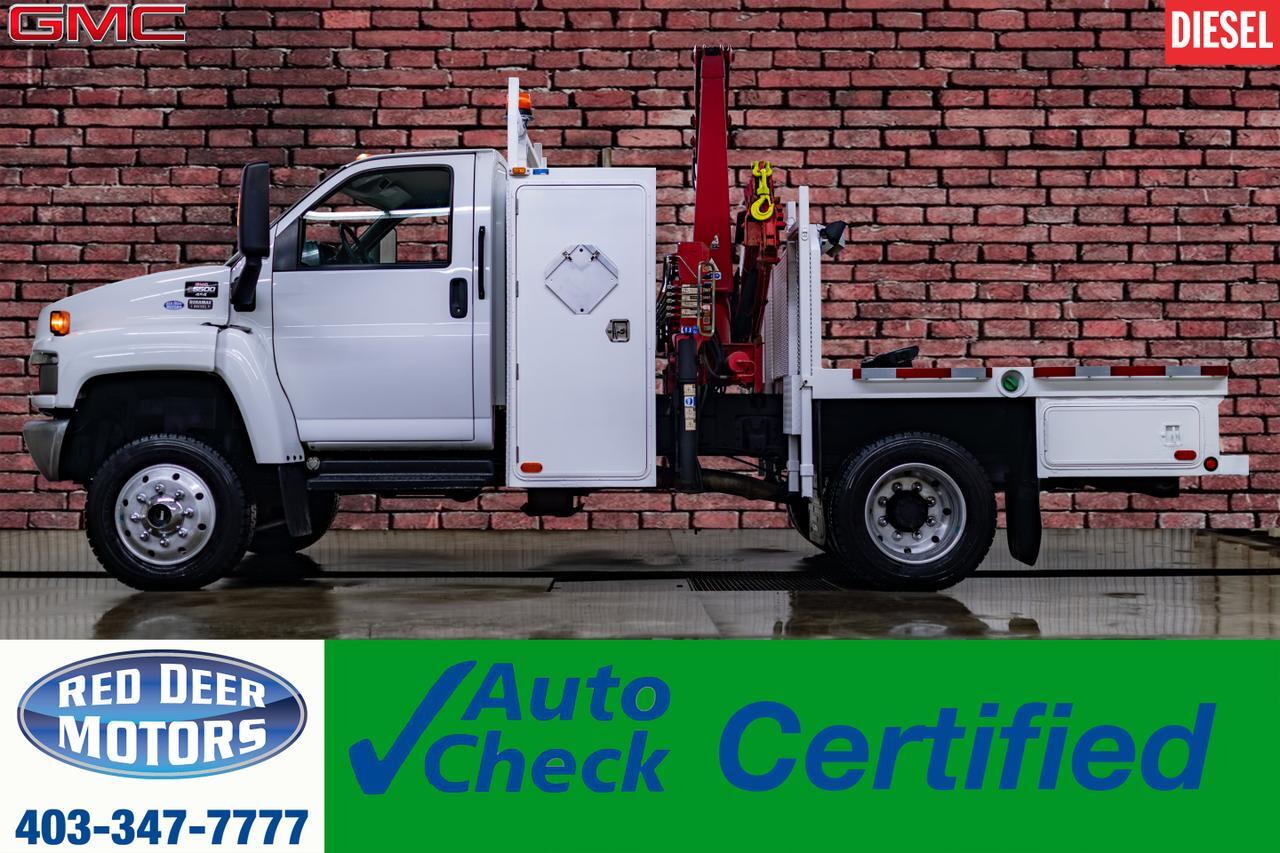 2007 GMC TC5500 4x4 Reg Cab Picker Deck Diesel