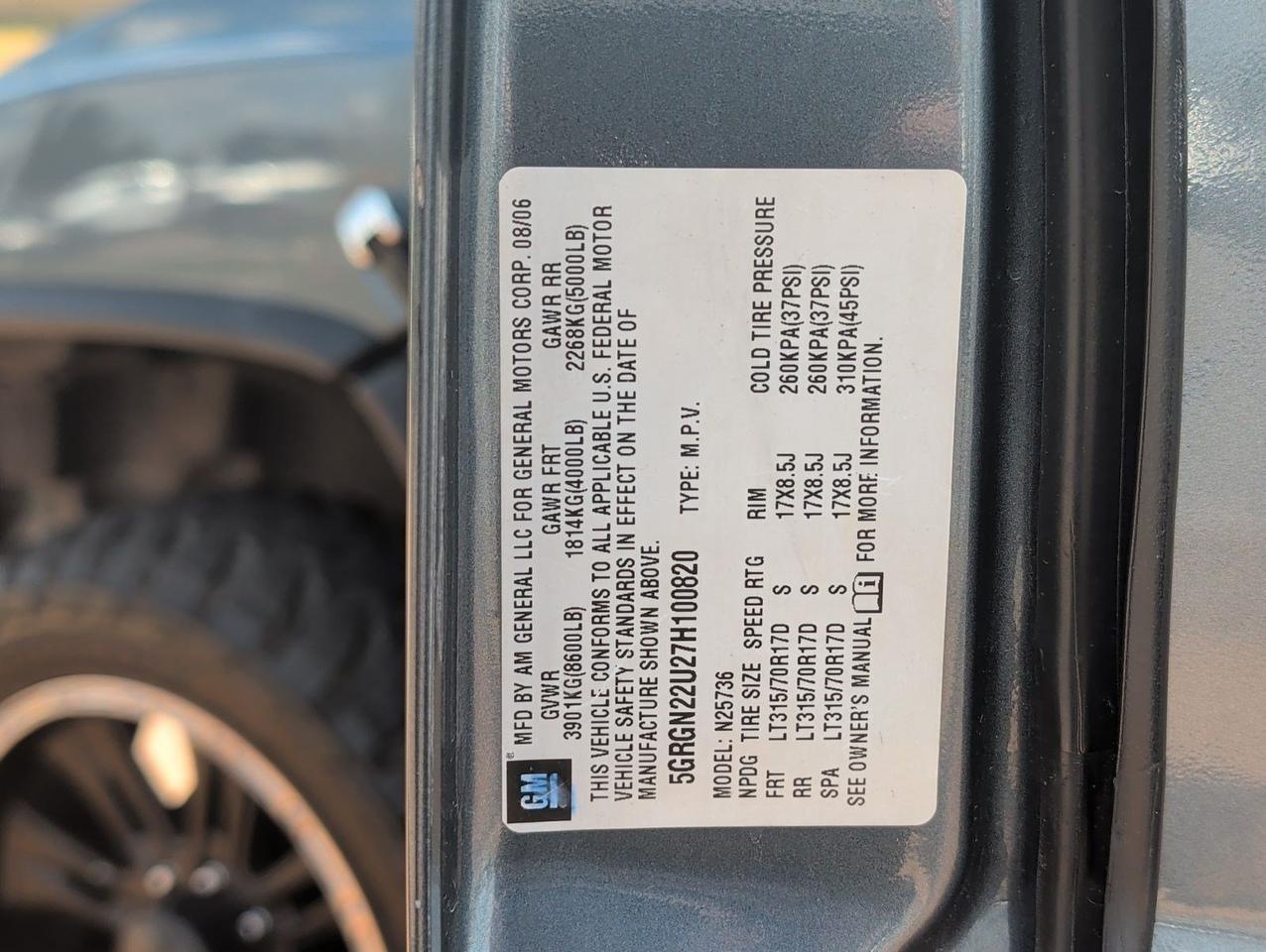 2007 HUMMER H2 SUT San Juan TX