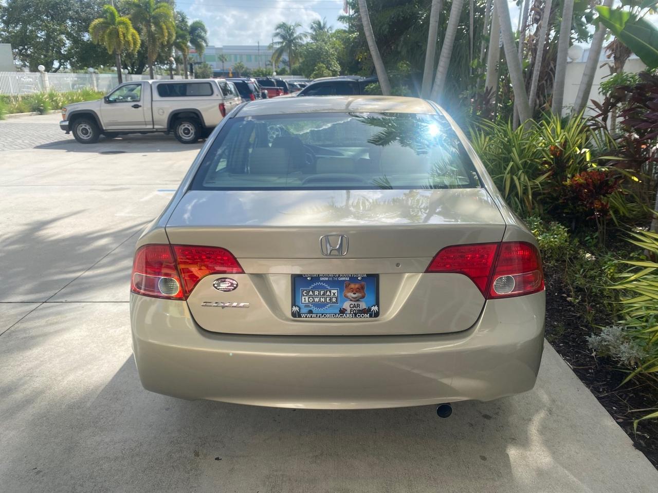 2007 Honda Civic Sdn LX LOW MILES 24,174 1 OWNER Pompano Beach FL