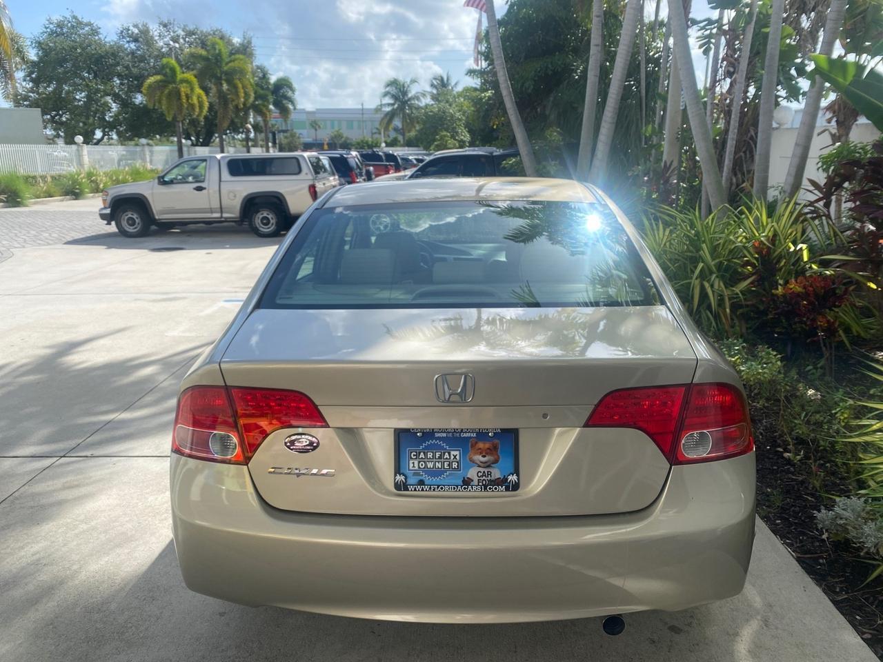 2007 Honda Civic Sdn LX LOW MILES 24,174 1 OWNER Pompano Beach FL