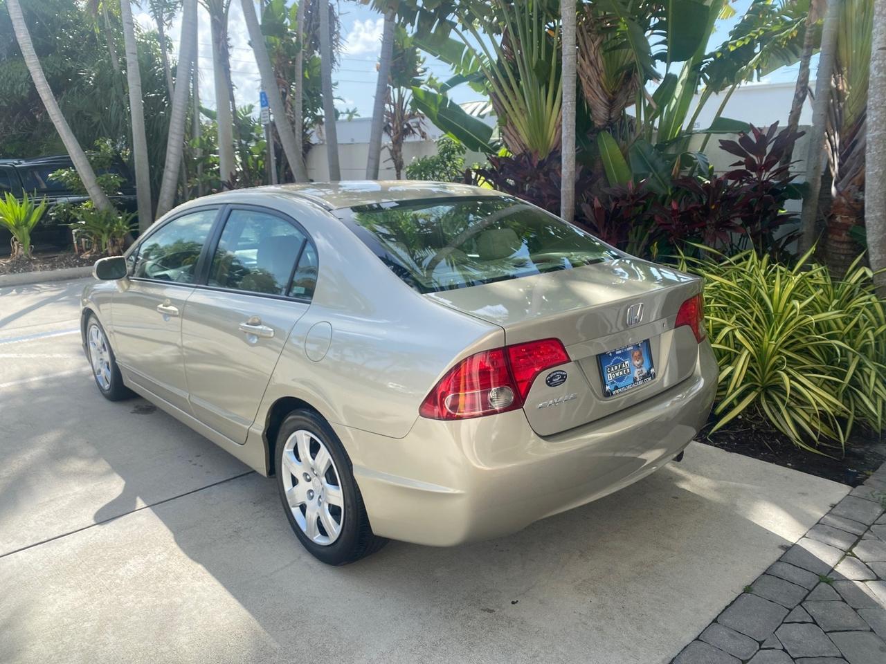 2007 Honda Civic Sdn LX LOW MILES 24,174 1 OWNER Pompano Beach FL