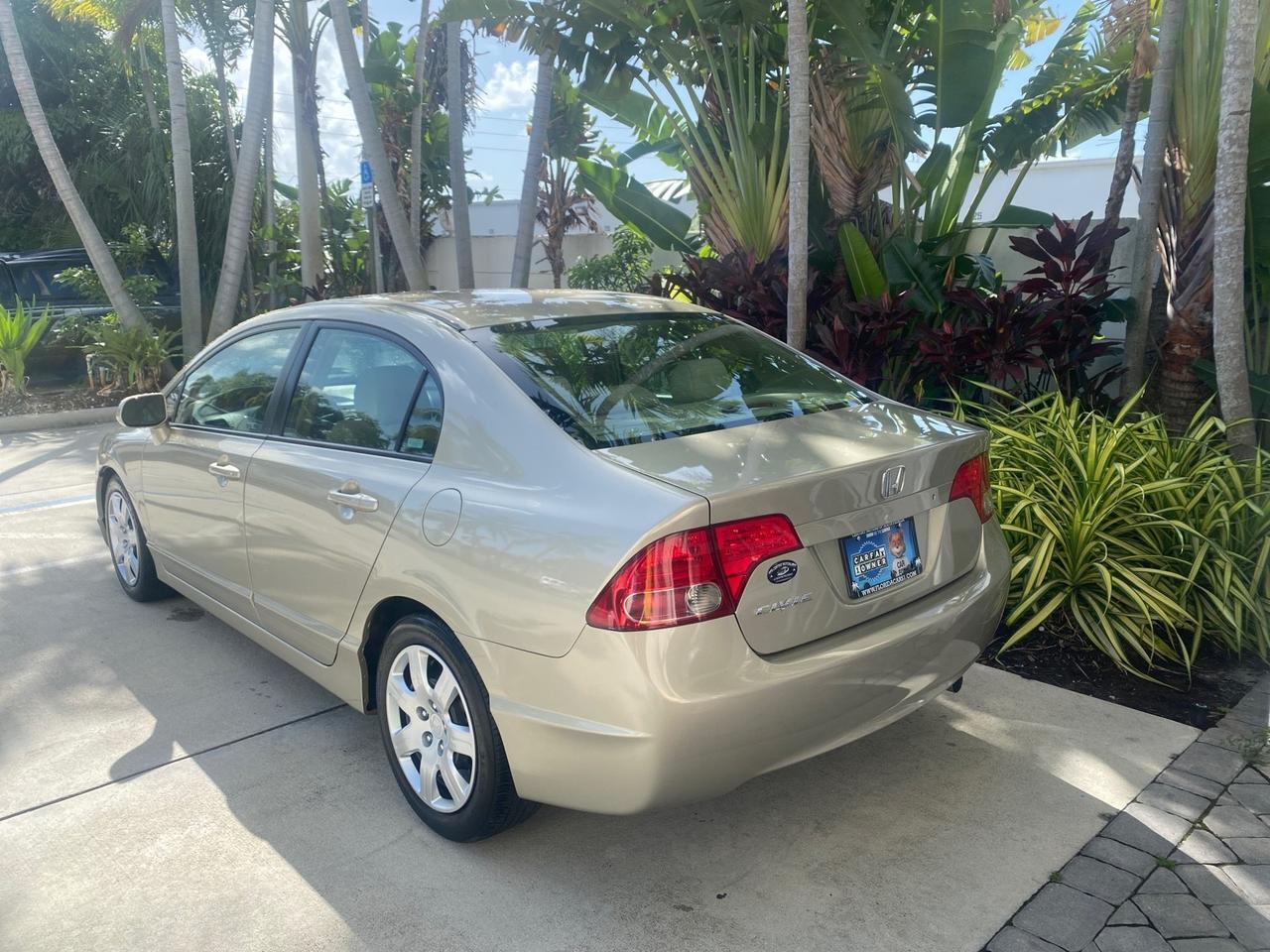 2007 Honda Civic Sdn LX LOW MILES 24,174 1 OWNER Pompano Beach FL