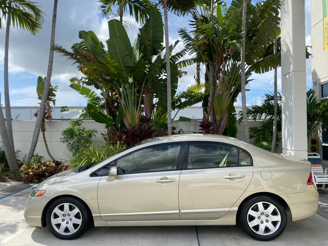 2007 Honda Civic Sdn LX LOW MILES 24,174 1 OWNER Pompano Beach FL