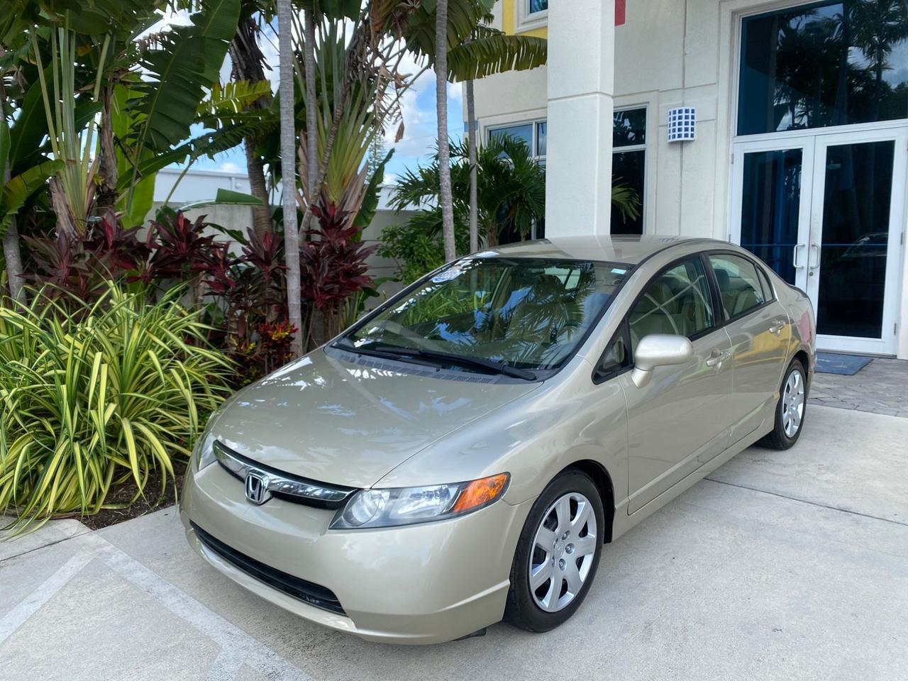 2007 Honda Civic Sdn LX LOW MILES 24,174 1 OWNER Pompano Beach FL