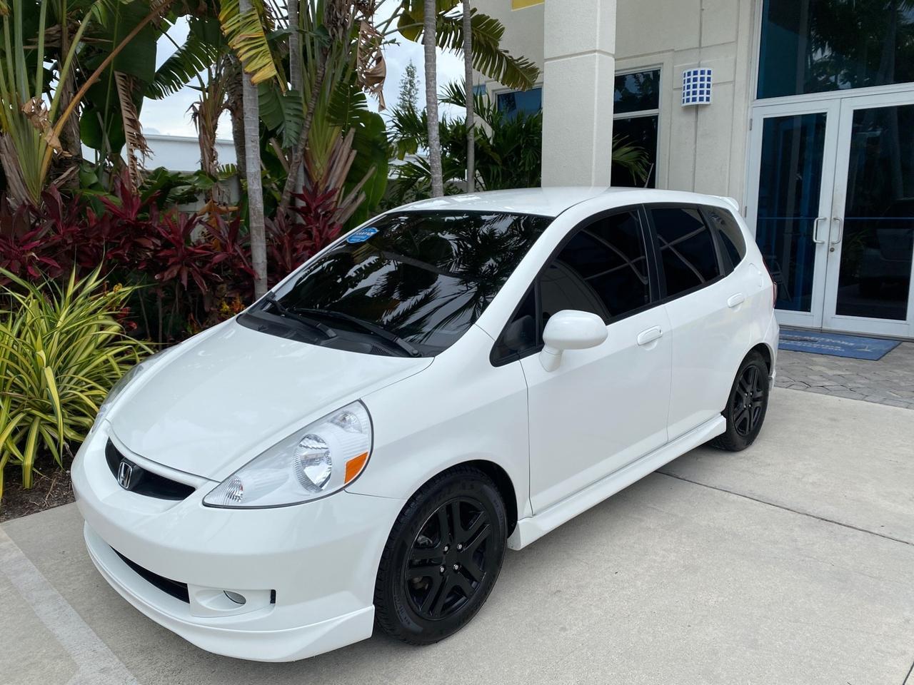 2007 Honda Fit 37 MPG AUTO AC Sport LOW MILES 40,042 Pompano Beach FL