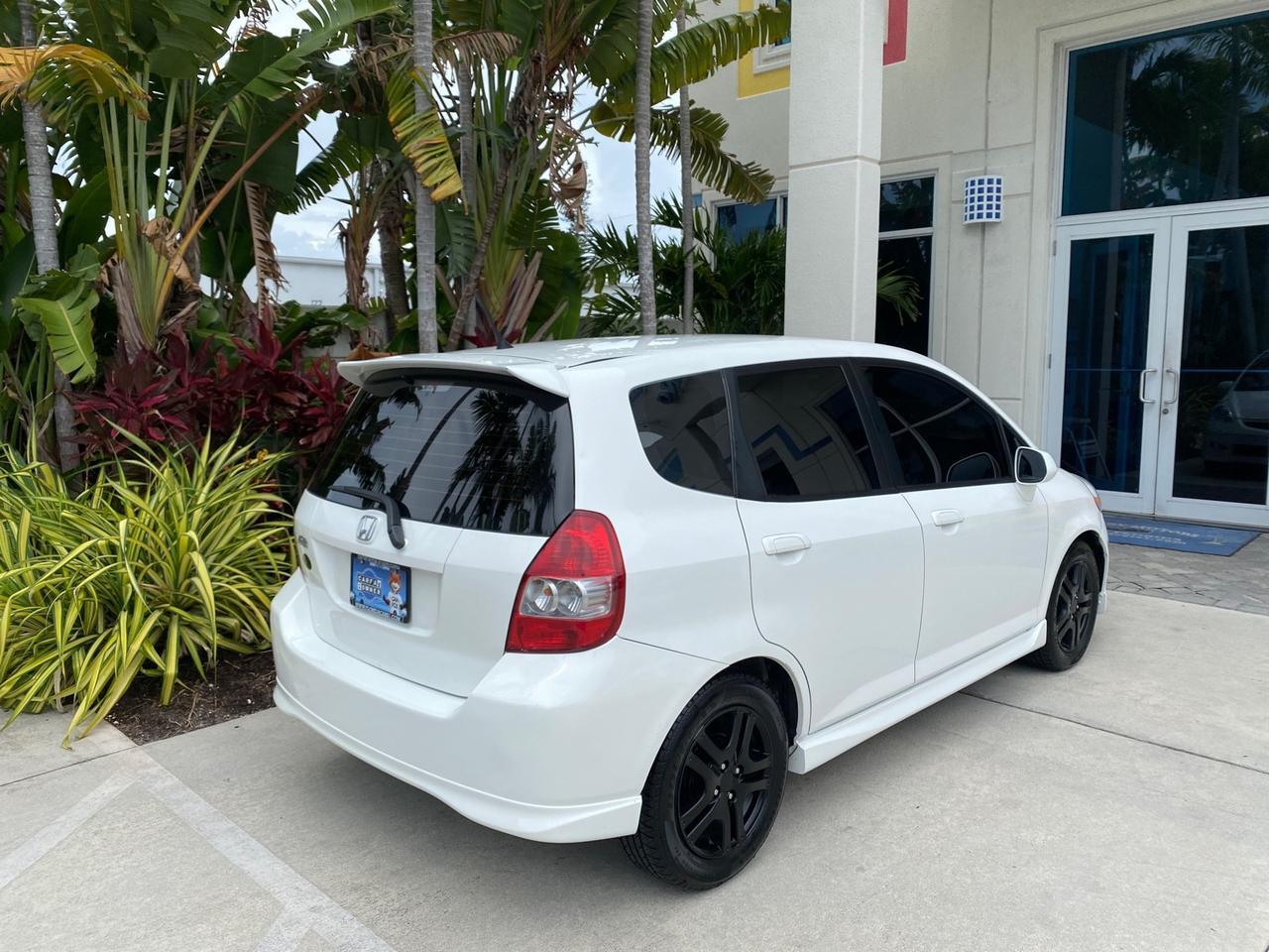 2007 Honda Fit 37 MPG AUTO AC Sport LOW MILES 40,042 Pompano Beach FL