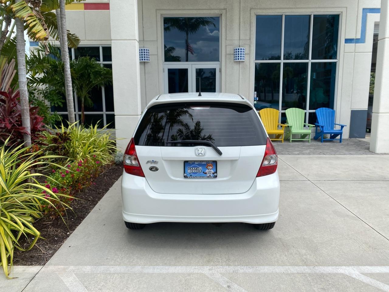 2007 Honda Fit 37 MPG AUTO AC Sport LOW MILES 40,042 Pompano Beach FL