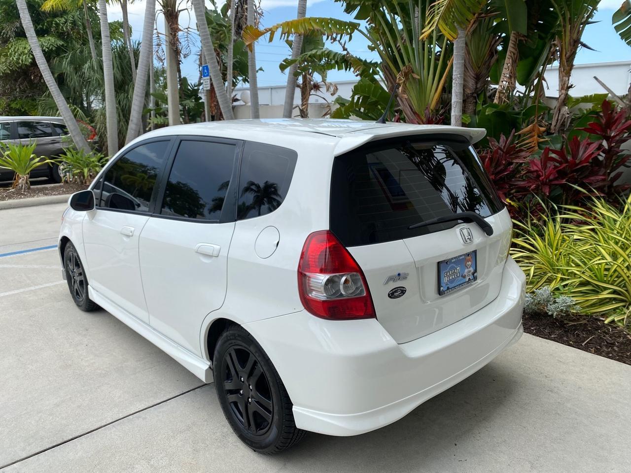 2007 Honda Fit 37 MPG AUTO AC Sport LOW MILES 40,042 Pompano Beach FL