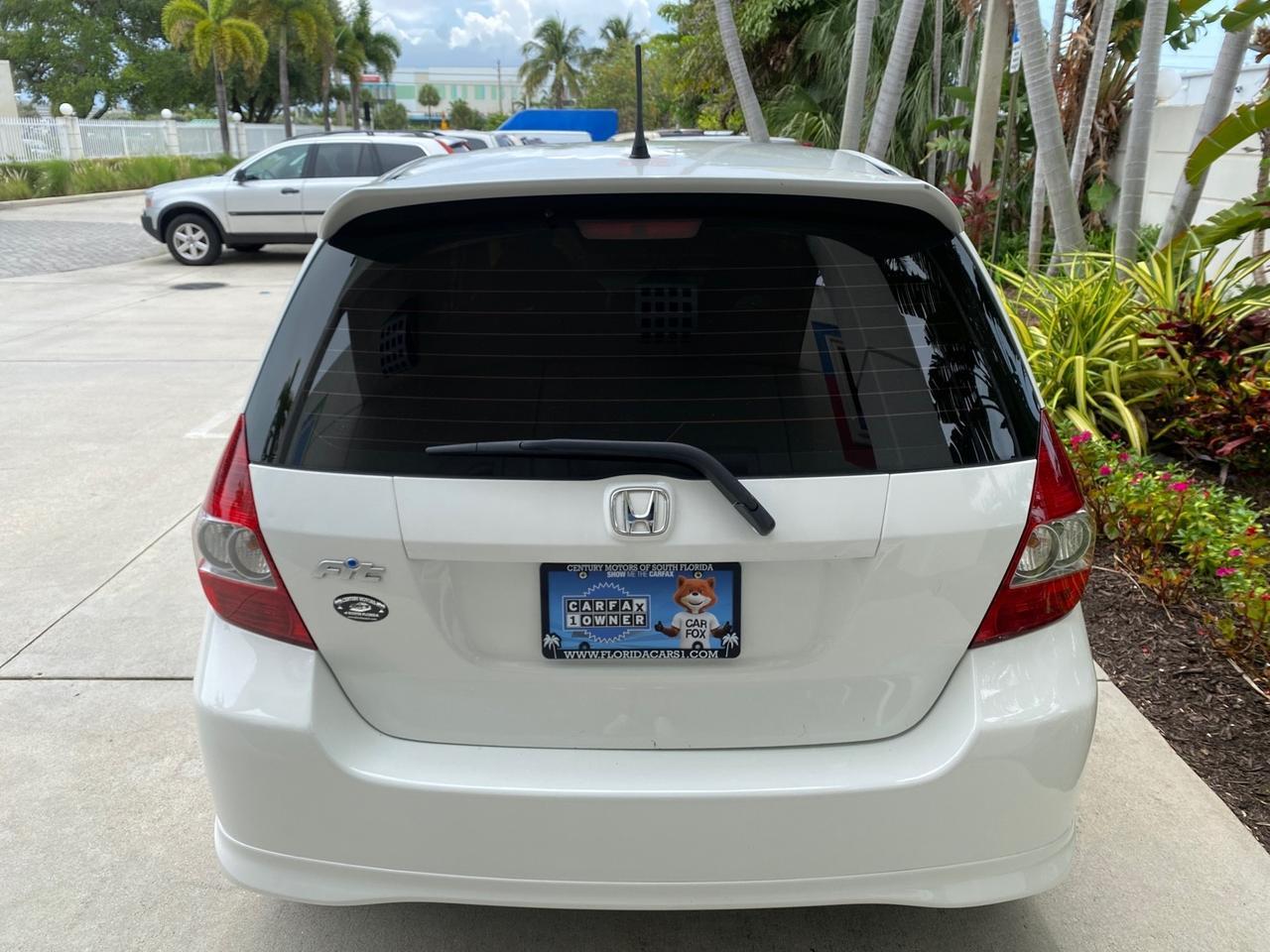 2007 Honda Fit 37 MPG AUTO AC Sport LOW MILES 40,042 Pompano Beach FL