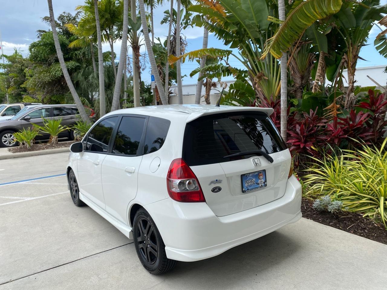 2007 Honda Fit 37 MPG AUTO AC Sport LOW MILES 40,042 Pompano Beach FL