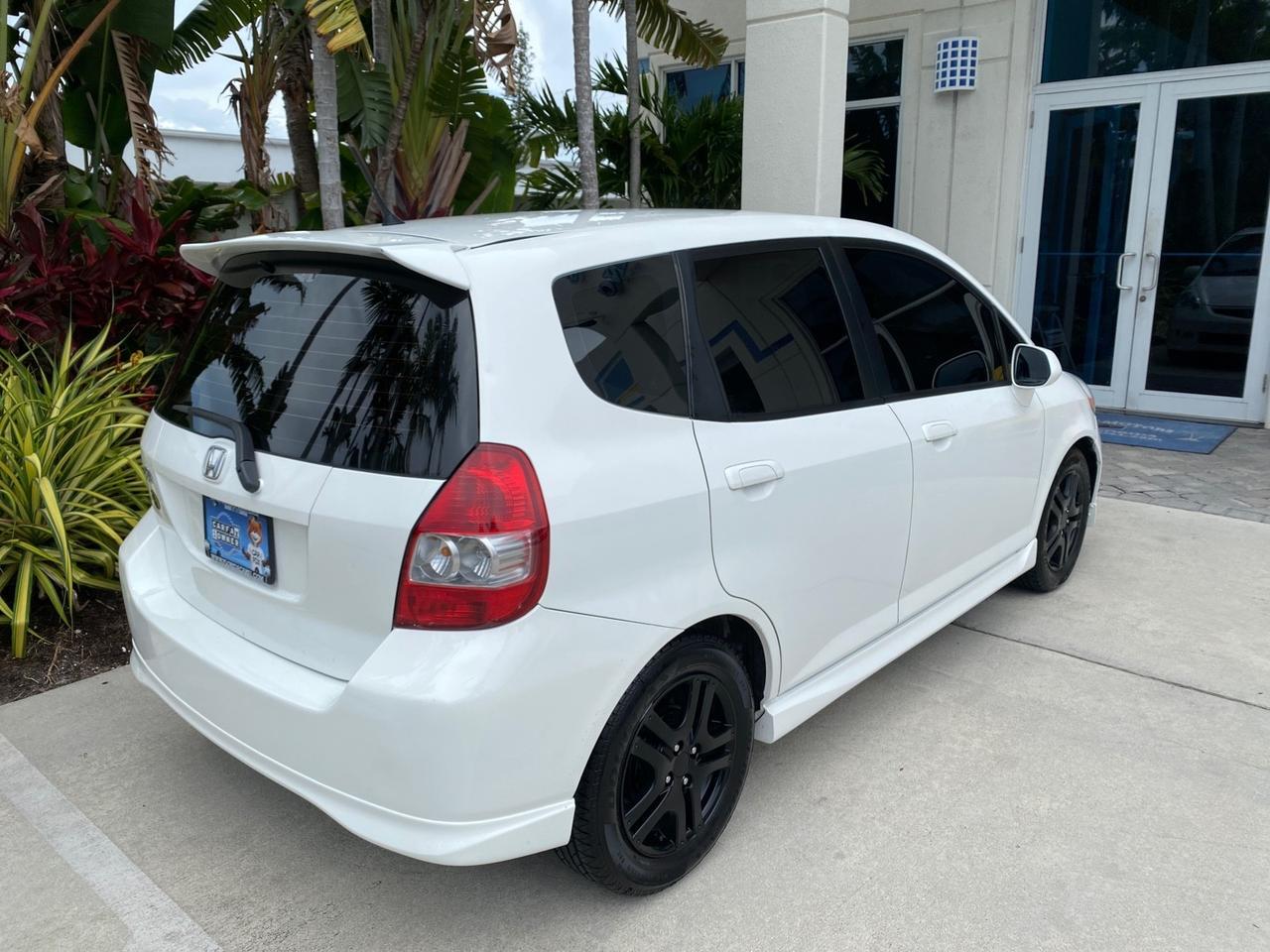 2007 Honda Fit 37 MPG AUTO AC Sport LOW MILES 40,042 Pompano Beach FL