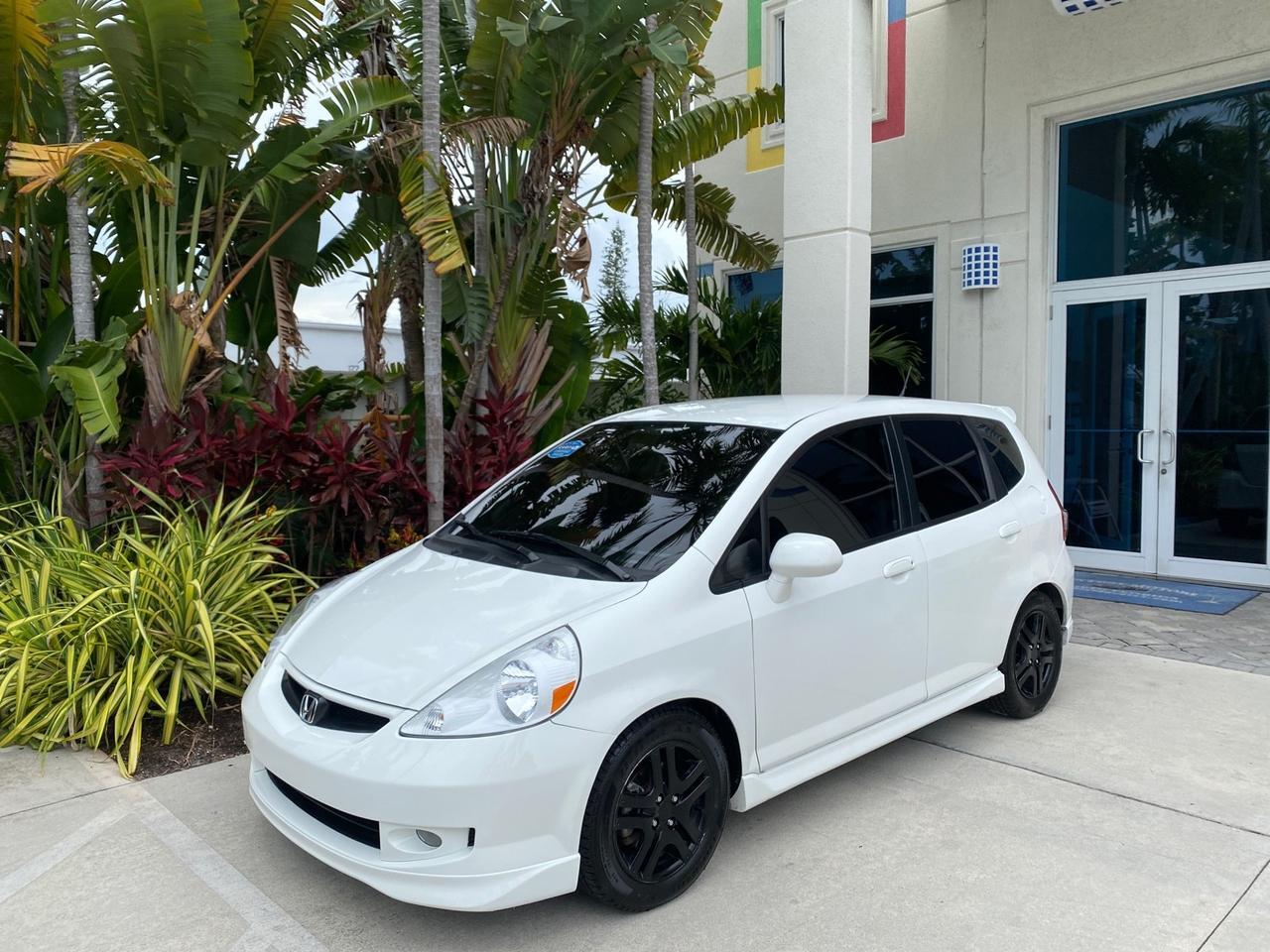 2007 Honda Fit 37 MPG AUTO AC Sport LOW MILES 40,042 Pompano Beach FL