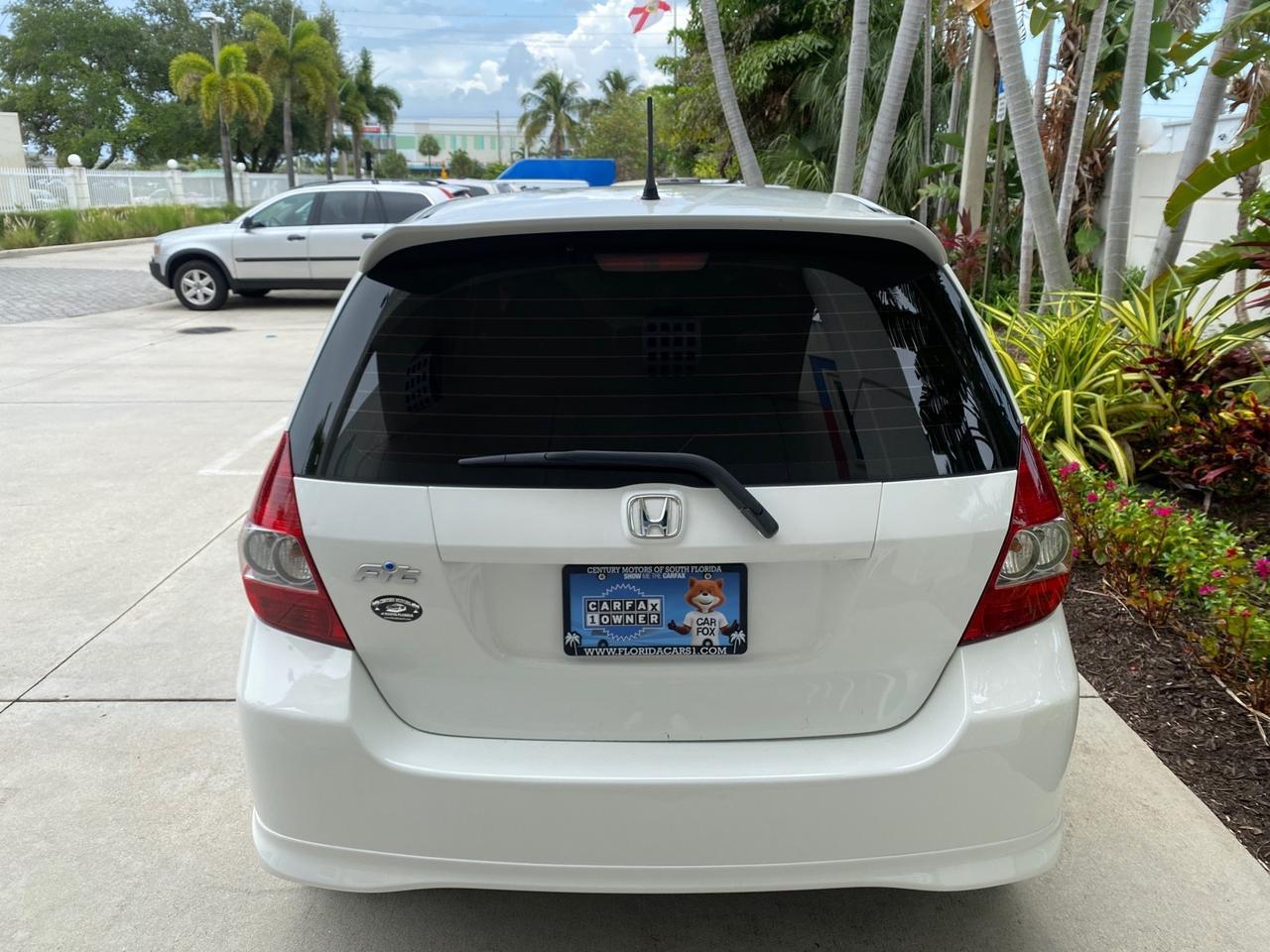 2007 Honda Fit 37 MPG AUTO AC Sport LOW MILES 40,042 Pompano Beach FL