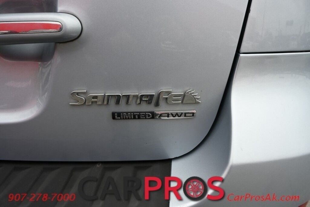 2007 Hyundai Santa Fe Limited - AWD - 3.3L V6 - Keyless Entry - Power Driver Seat - Heated Cloth Seats - Sunroof - Dual Climate Controls - Auto Brake Hold - Power Mirrors, Windows & Locks - Cruise Control - Low Miles Anchorage AK