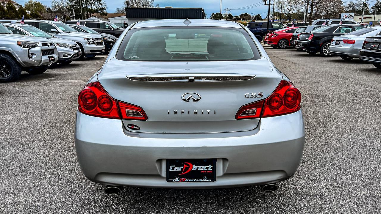 2007 INFINITI G35 SPORT RWD, BACKUP CAMERA, BLUETOOTH, SUNROOF, NAVIGATION, AND LOW MILES! Virginia Beach VA