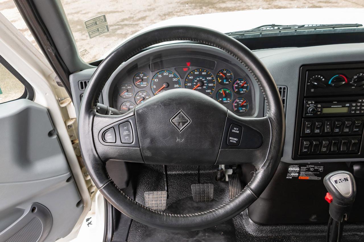 2007 International 7500 HT570 Pitman 8 Ton Crane Red Deer AB