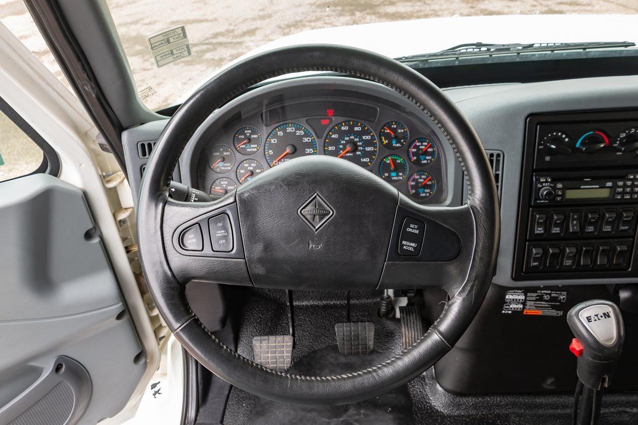 2007 International 7500 HT570 Pitman 8 Ton Crane Red Deer AB