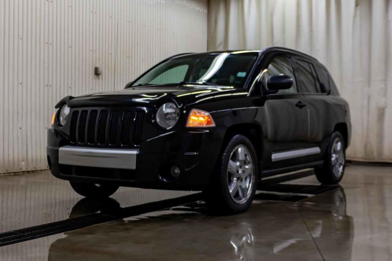 2007 Jeep Compass Limited FWD Leather Roof HSeat Red Deer AB