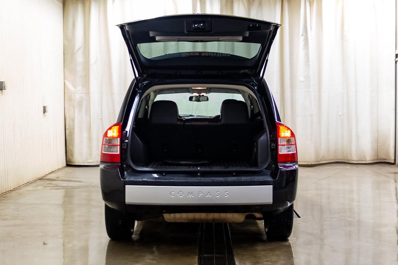 2007 Jeep Compass Limited FWD Leather Roof HSeat Red Deer AB