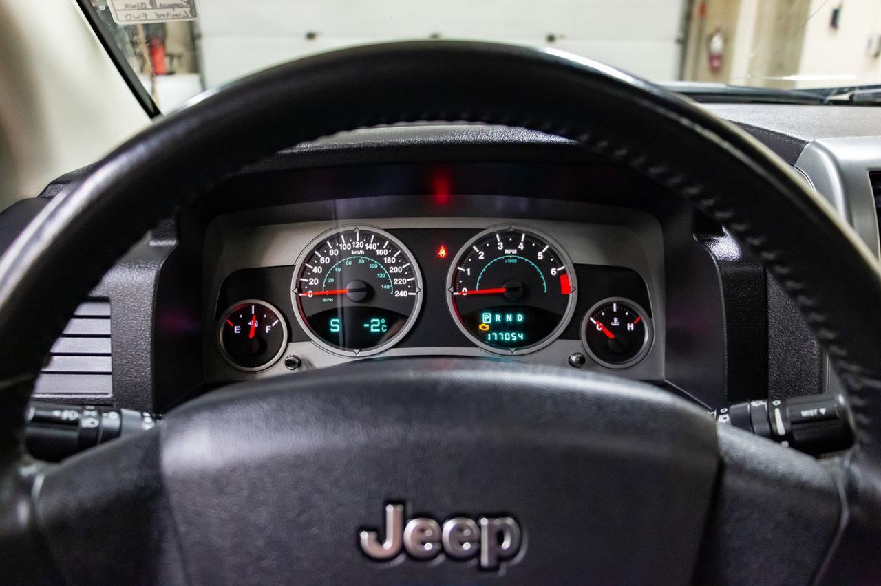 2007 Jeep Compass Limited FWD Leather Roof HSeat Red Deer AB