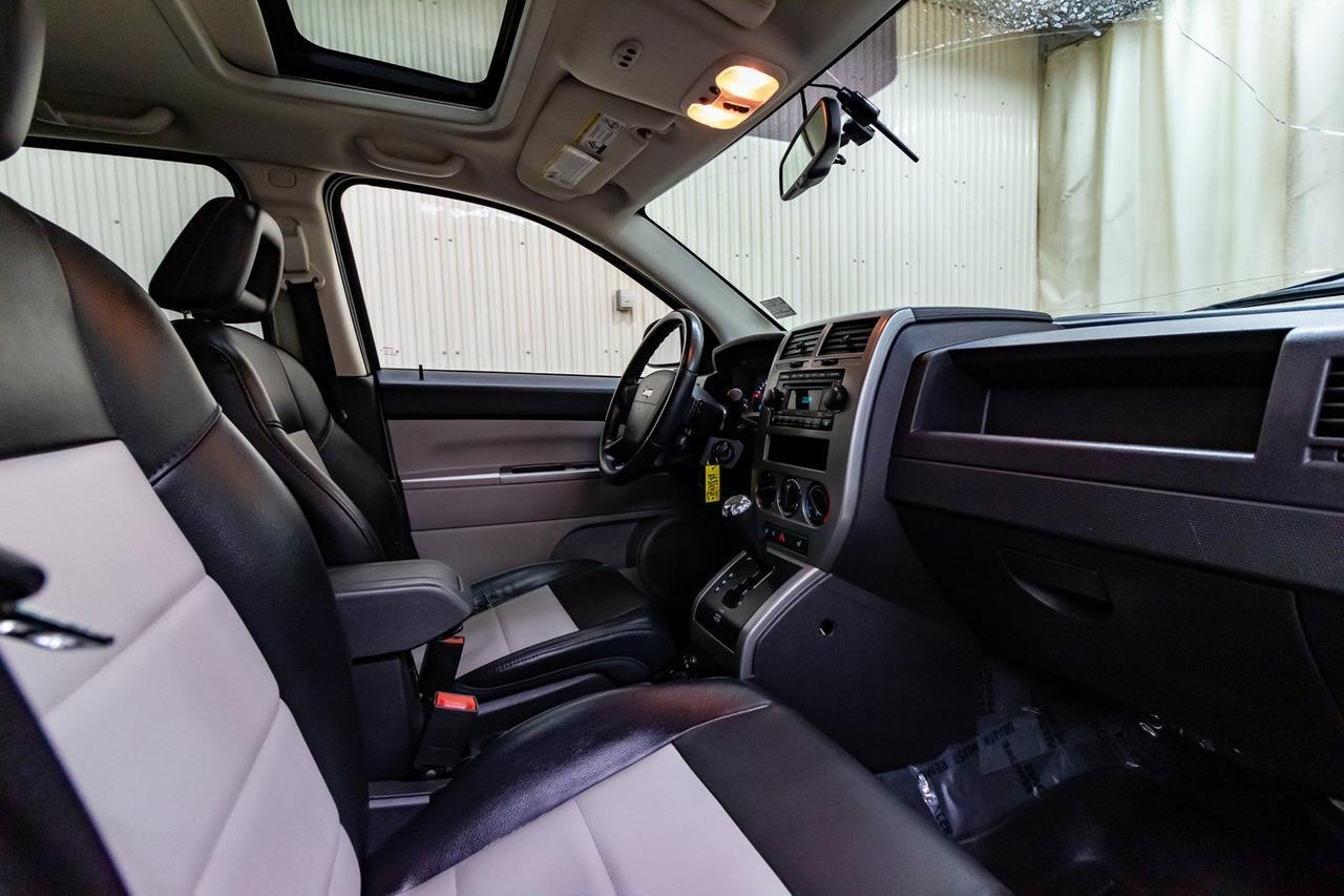 2007 Jeep Compass Limited FWD Leather Roof HSeat Red Deer AB