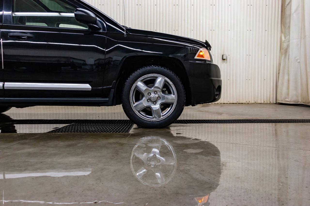 2007 Jeep Compass Limited FWD Leather Roof HSeat Red Deer AB