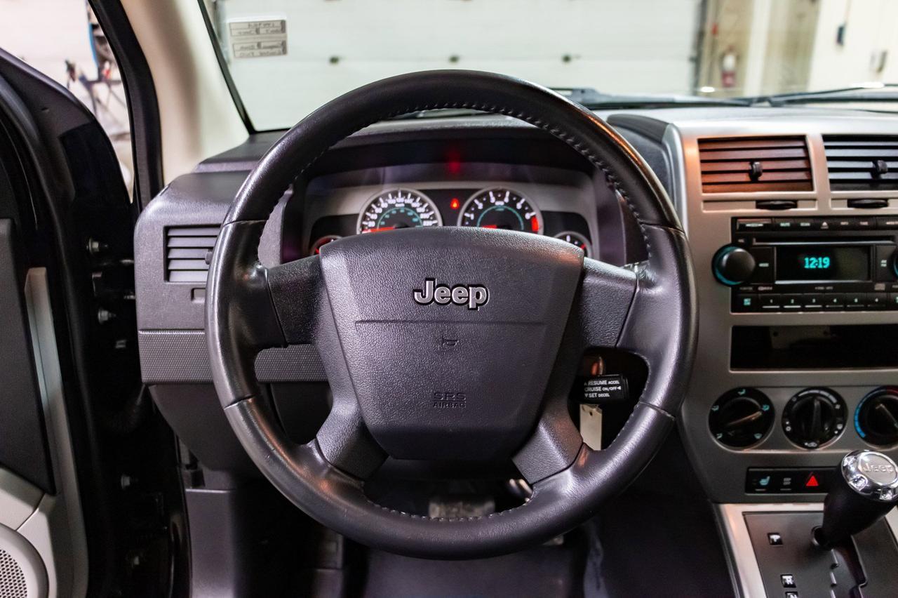 2007 Jeep Compass Limited FWD Leather Roof HSeat Red Deer AB