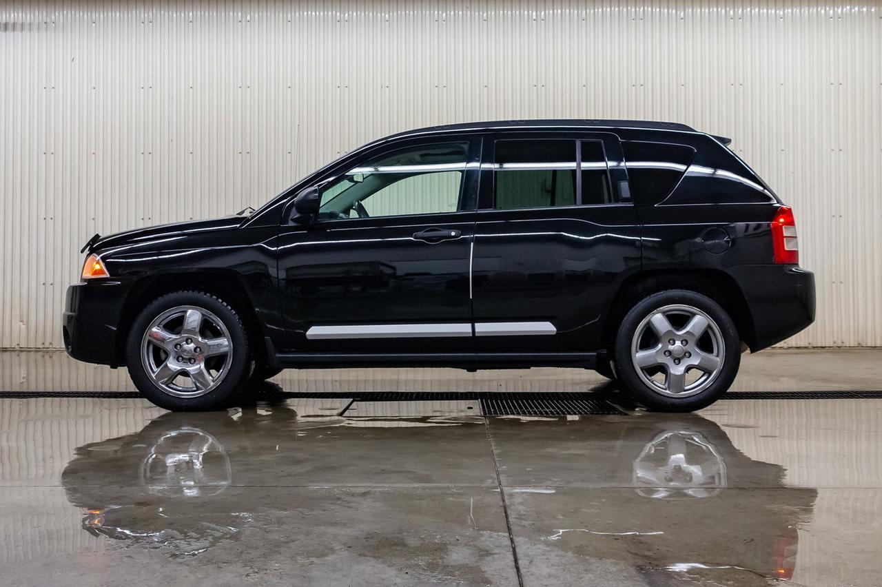 2007 Jeep Compass Limited FWD Leather Roof HSeat Red Deer AB