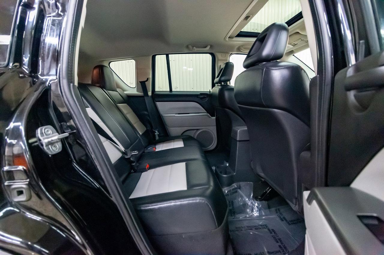 2007 Jeep Compass Limited FWD Leather Roof HSeat Red Deer AB